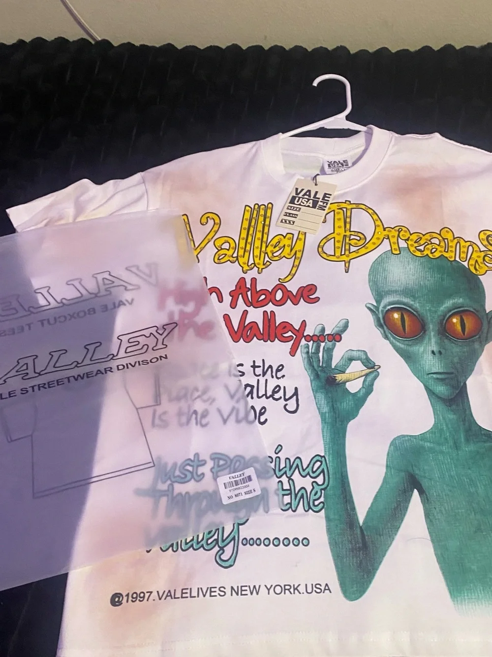 Valley Dreams Alien Graphic Tee - White